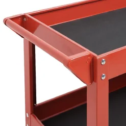 Servante d'atelier chariot 3 niveaux rouge^Gifi Clearance