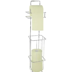 Serviteur papier toilette gris chromé^Gifi Hot