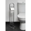 Serviteur papier WC avec brosse^Gifi