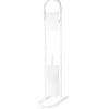 Serviteur WC blanc support papier et brosse^Gifi Hot