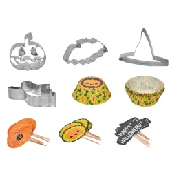 Gifi Cuisson^Set à pâtisserie muffin Halloween