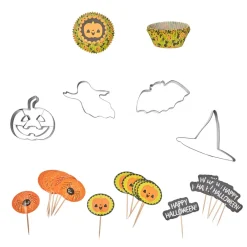 Gifi Cuisson^Set à pâtisserie muffin Halloween