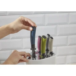 Gifi Préparation Culinaire^Set bloc de sécurité avec 5 couteaux de cuisine