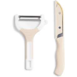Gifi Préparation Culinaire^Set couteau et éplucheur inox et plastique - 3 modèles