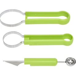Gifi Préparation Culinaire^Set découpe fruits 3 en 1