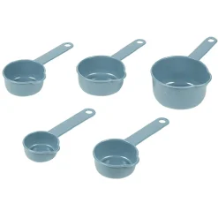 Gifi Préparation Culinaire^Set de 5 cuillères-mesure en acrylique