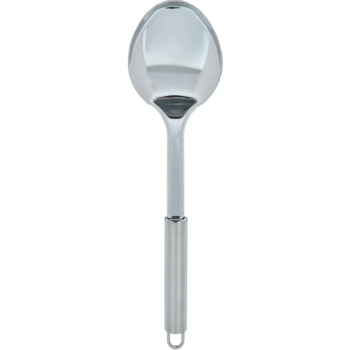 Gifi Préparation Culinaire^Set de 6 ustensiles de cuisine avec support inox gris Ø16xH40,5cm