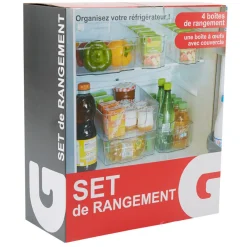 Gifi Conservation Alimentaire^Set de rangement frigo