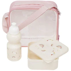Gifi Conservation Alimentaire^Set déjeuner Enfant lunchbox avec bouteille et sac de transport