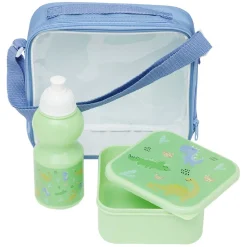 Gifi Conservation Alimentaire^Set déjeuner Enfant lunchbox avec bouteille et sac de transport