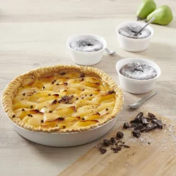 Gifi Cuisson^Set plat à tarte et 4 ramequins Luminarc