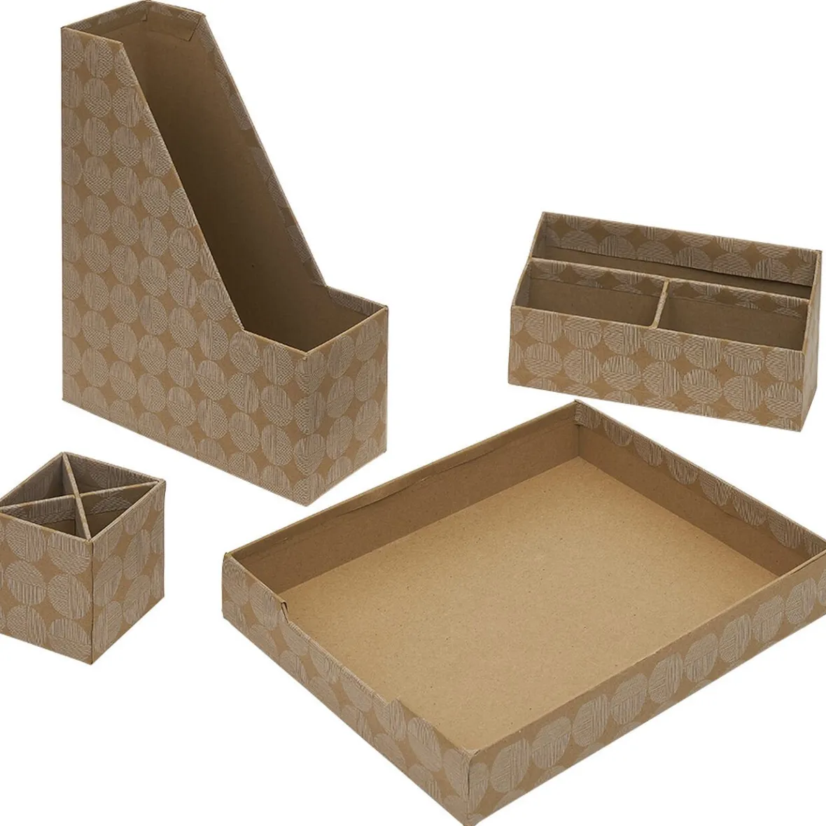 Best Set rangement de bureau en carton Rangement