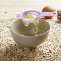 Gifi Préparation Culinaire^Séparateur blanc d'oeuf plastique bleu ou rose