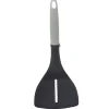 Gifi Préparation Culinaire^Spatule à trou polyamide manche en polypropylène gris noir