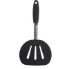 Gifi Préparation Culinaire^Spatule ajourée en inox et silicone noir