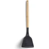 Gifi Préparation Culinaire^Spatule de cuisine en silicone avec manche en bois L.31cm