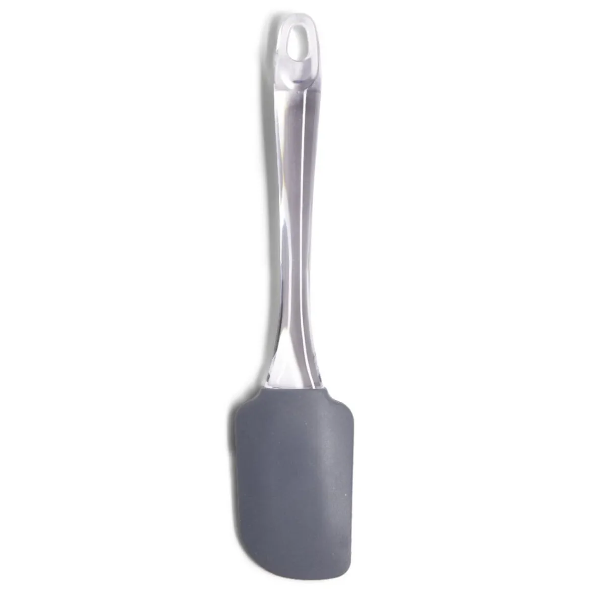 Gifi Préparation Culinaire^Spatule de cuisine en silicone gris L.24,5cm