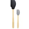 Gifi Préparation Culinaire^Spatule en silicone avec manche en bois x2
