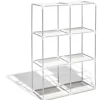 Best Structure 6 casiers gris Rangement