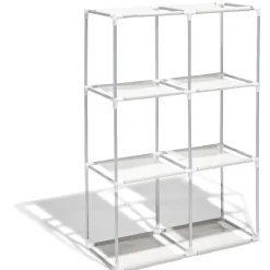 Best Structure 6 casiers gris Rangement