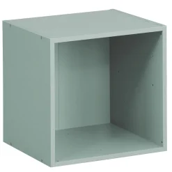 Best Structure Box Cube 1 case 35x30x35cm bois vert Rangement