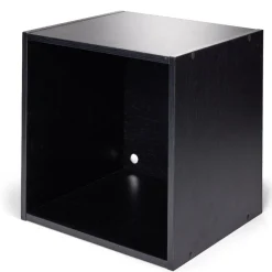 Best Structure Box Cube 1 case 35,2x30x35,2cm bois noir Rangement