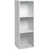 Best Structure Box Cube 3 cases 35x30x103cm bois blanc Rangement