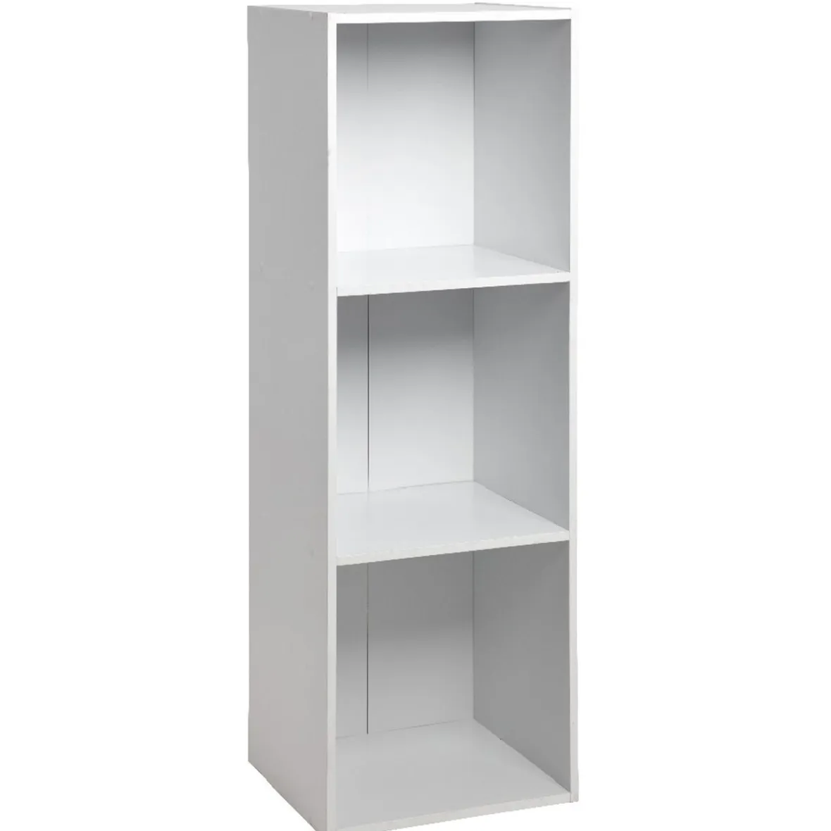 Best Structure Box Cube 3 cases 35x30x103cm bois blanc Rangement