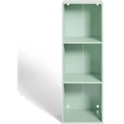 Best Structure Box Cube 3 cases 35x30x105cm bois vert Rangement