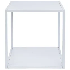 Sale Structure Box Cube 35x30x35cm métal blanc Rangement