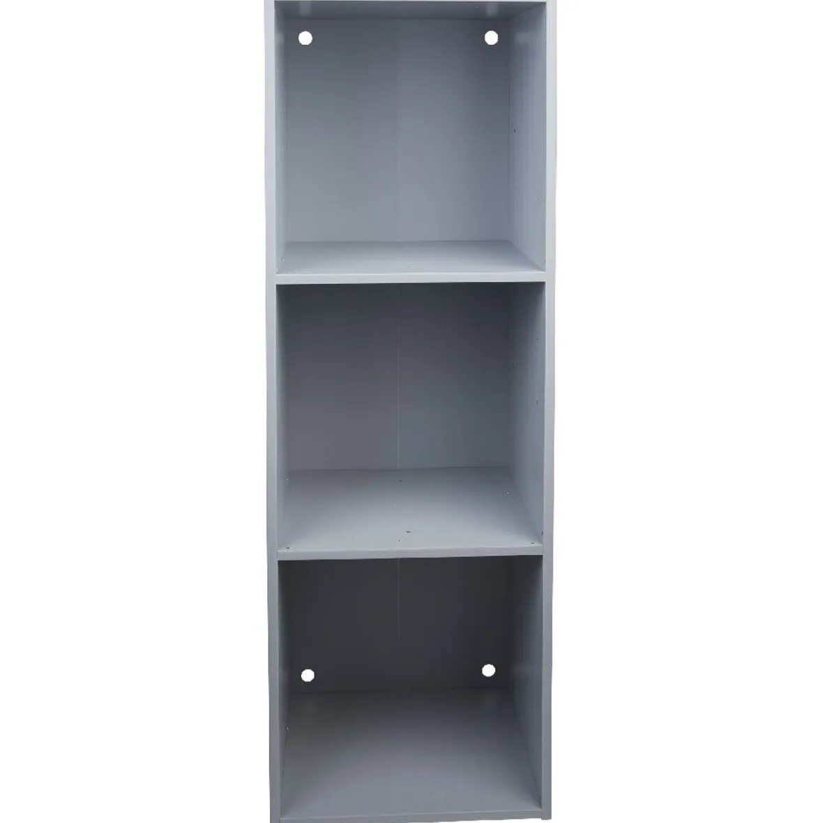 Best Structure étagère 3 cases bois gris Rangement