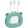 Support 3 brosses à dents enfant vert^Gifi Sale