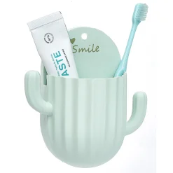 Support brosse à dents adhésif forme cactus^Gifi Outlet