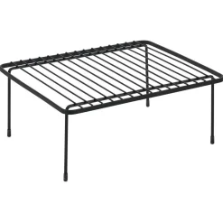 Gifi Rangement De Cuisine^Support extensible en métal noir - L.43/69xl.20xH.14,5cm