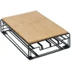 Gifi Rangement De Cuisine^Support machine à café avec tiroir à capsules 21x31xH7,5cm