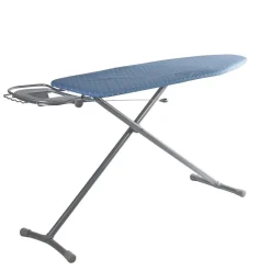 Discount Table à repasser avec housse imprimé bleu Entretien Du Linge