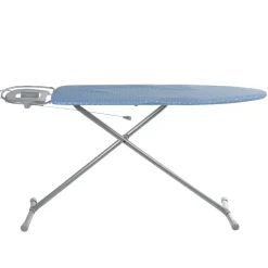 Discount Table à repasser avec housse imprimé bleu Entretien Du Linge
