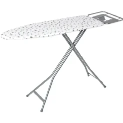 Hot Table à repasser blanche motifs étoiles Entretien Du Linge