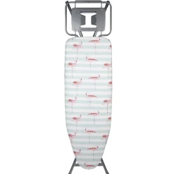 Discount Table à repasser motif flamant rose avec support Entretien Du Linge