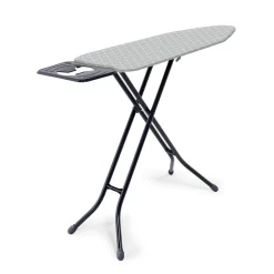 Sale Table à repasser réglable gris imprimé géométrique Entretien Du Linge