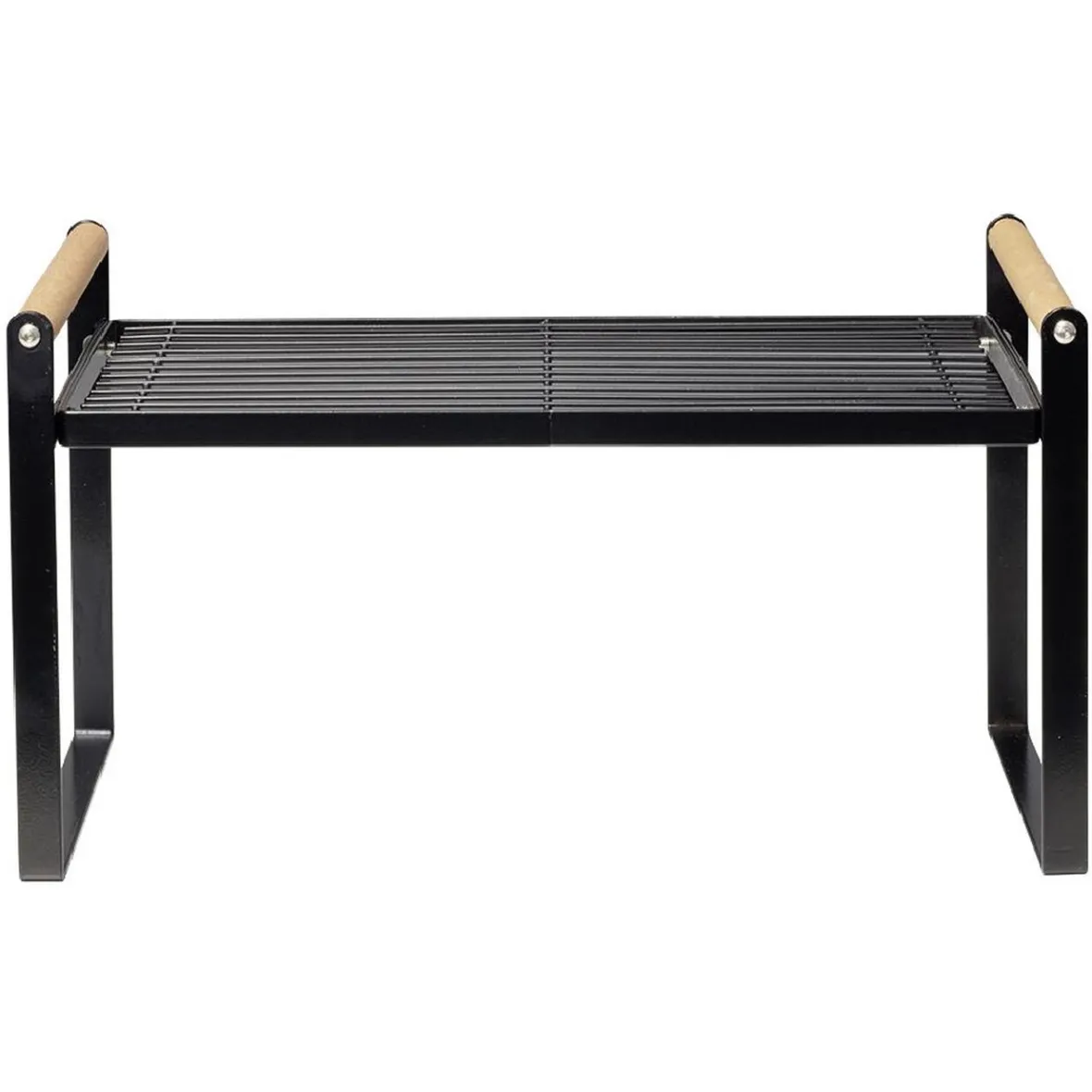 Gifi Rangement De Cuisine^Étagère à poser métal et bois 35,5x19,5xH19,5cm