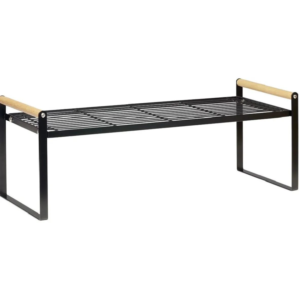 Gifi Rangement De Cuisine^Étagère à poser métal et bois 53x21xH19,5cm