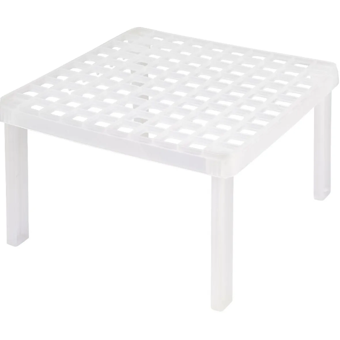 Gifi Rangement De Cuisine^Étagère carrée cuisine blanc
