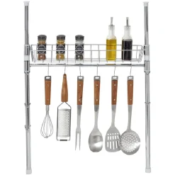 Gifi Rangement De Cuisine^Étagère de cuisine à fixation autobloquante