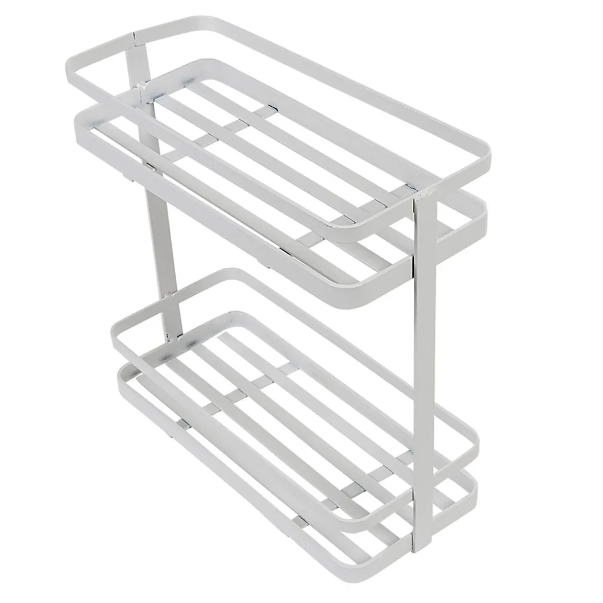 Gifi Rangement De Cuisine^Étagère de cuisine design filaire métal blanc à poser