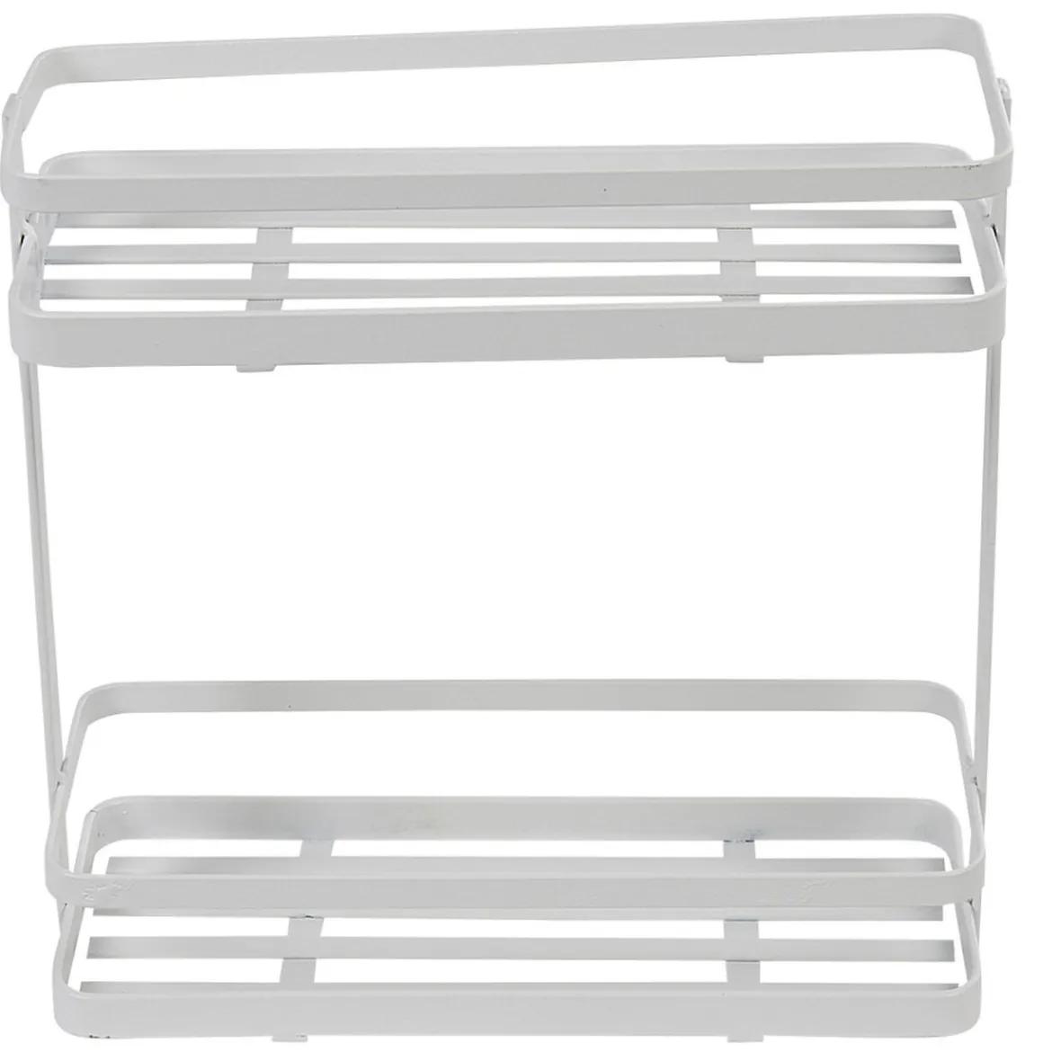 Gifi Rangement De Cuisine^Étagère de cuisine design filaire métal blanc à poser