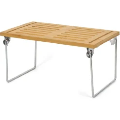 Discount Étagère en bambou sur pieds en fer 30x15xH18cm Rangement