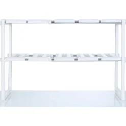 Gifi Rangement De Cuisine^Étagère modulable dessous d'évier 2 niveaux