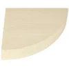 Best Étagère murale d'angle bois beige Rangement