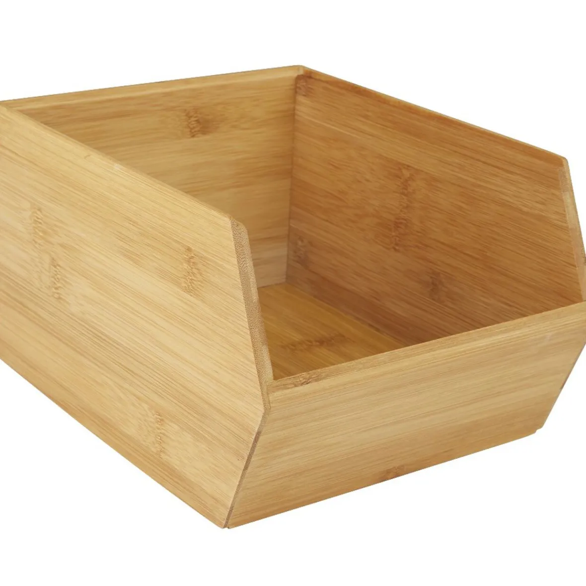 Gifi Rangement De Cuisine^Étagère superposable en bambou marron
